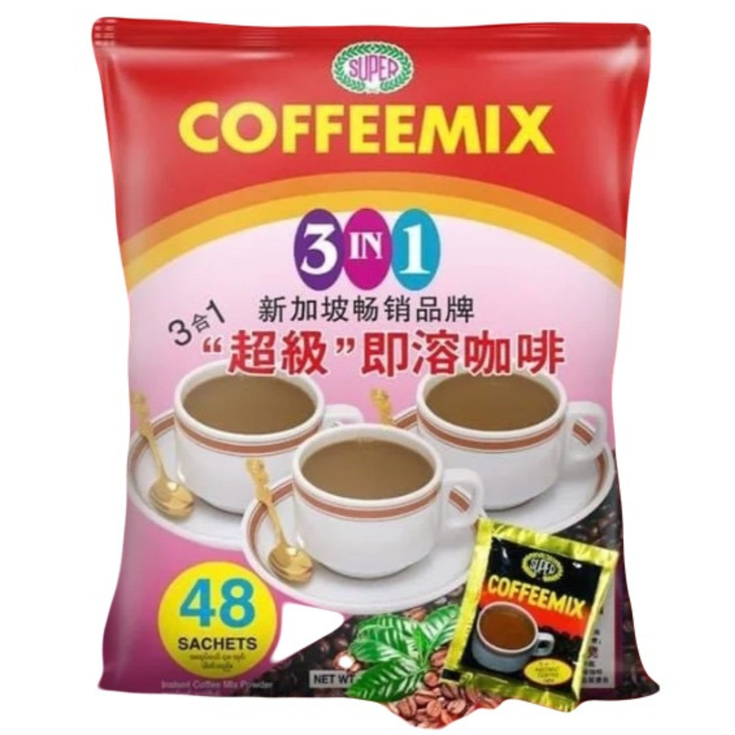 စူပါ ကော်ဖီမစ် | Super 3in1 Coffee Mix