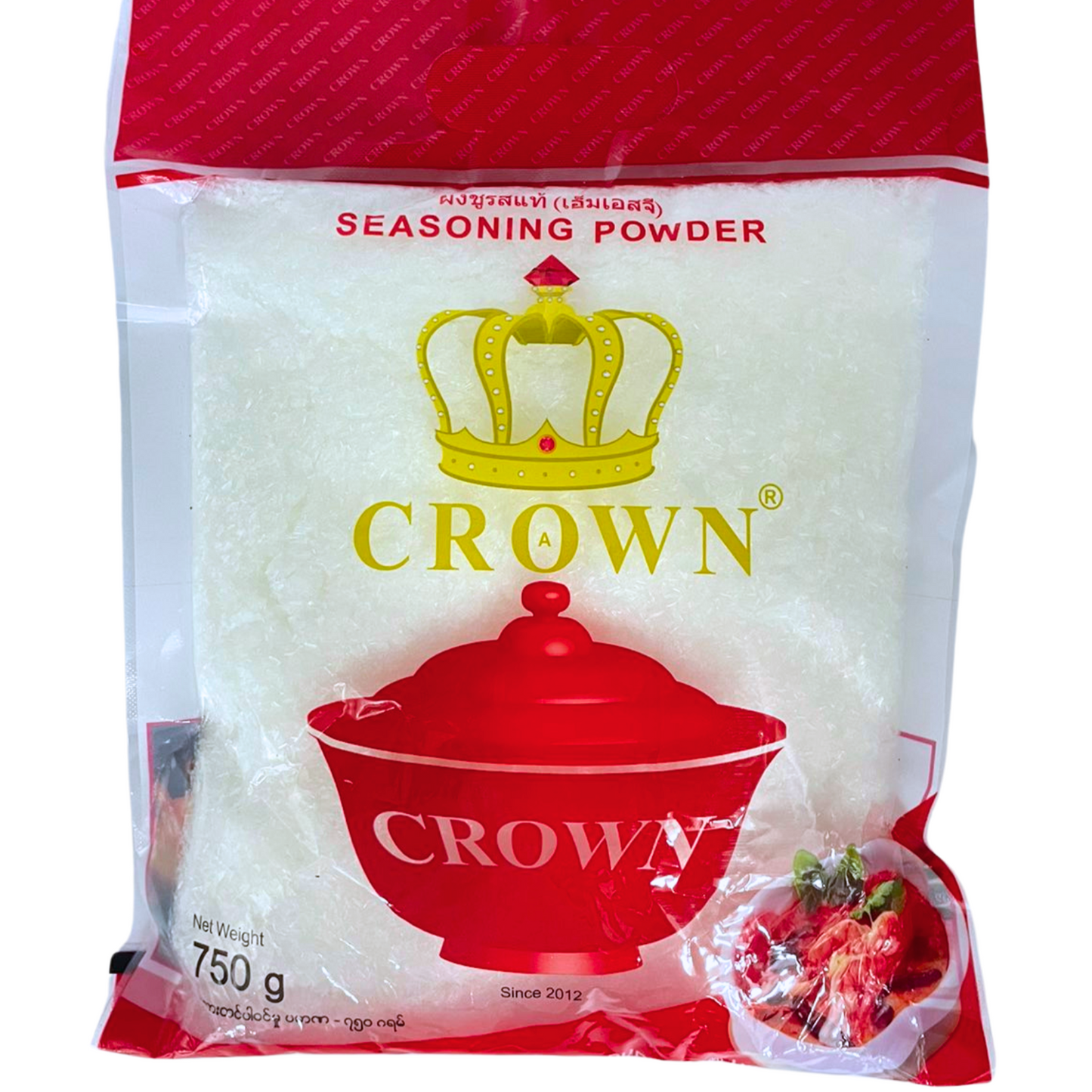 ရွှေငါး အချိုမှုန့် အကြီး | Crown Seasoning 750g