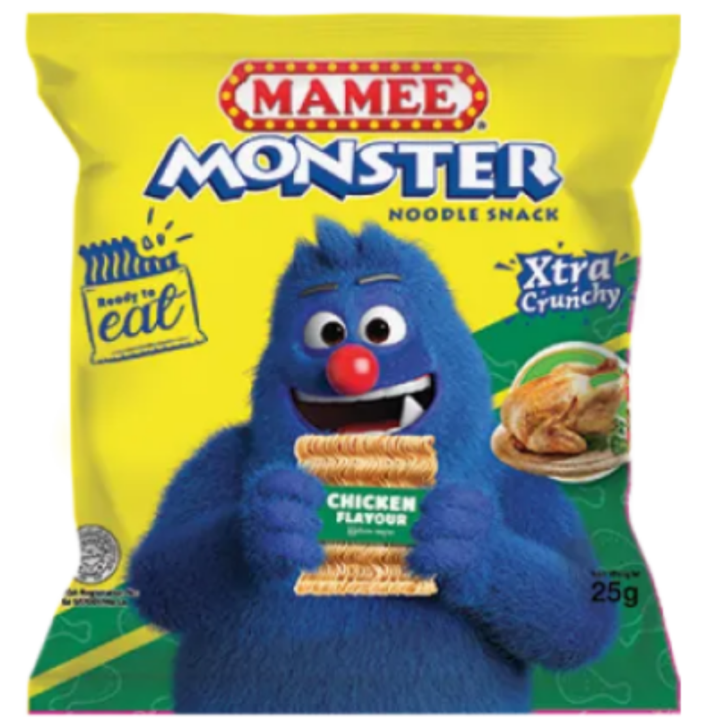 မာမီး မွန်းစတား ကြက်သား | Mamee Monster Chicken