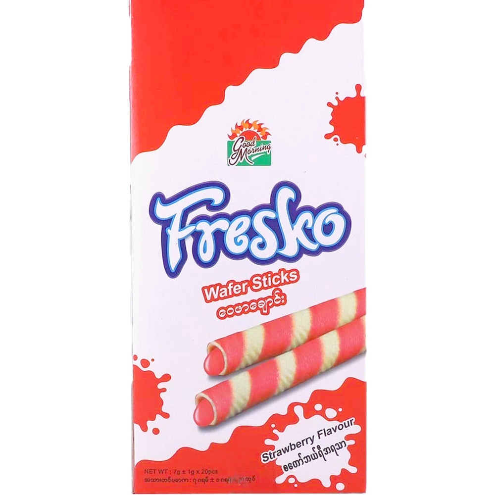 ဖလက်စကို ဝေဖာချောင်း (စတော်) | Fresko Wafer Stick Straw