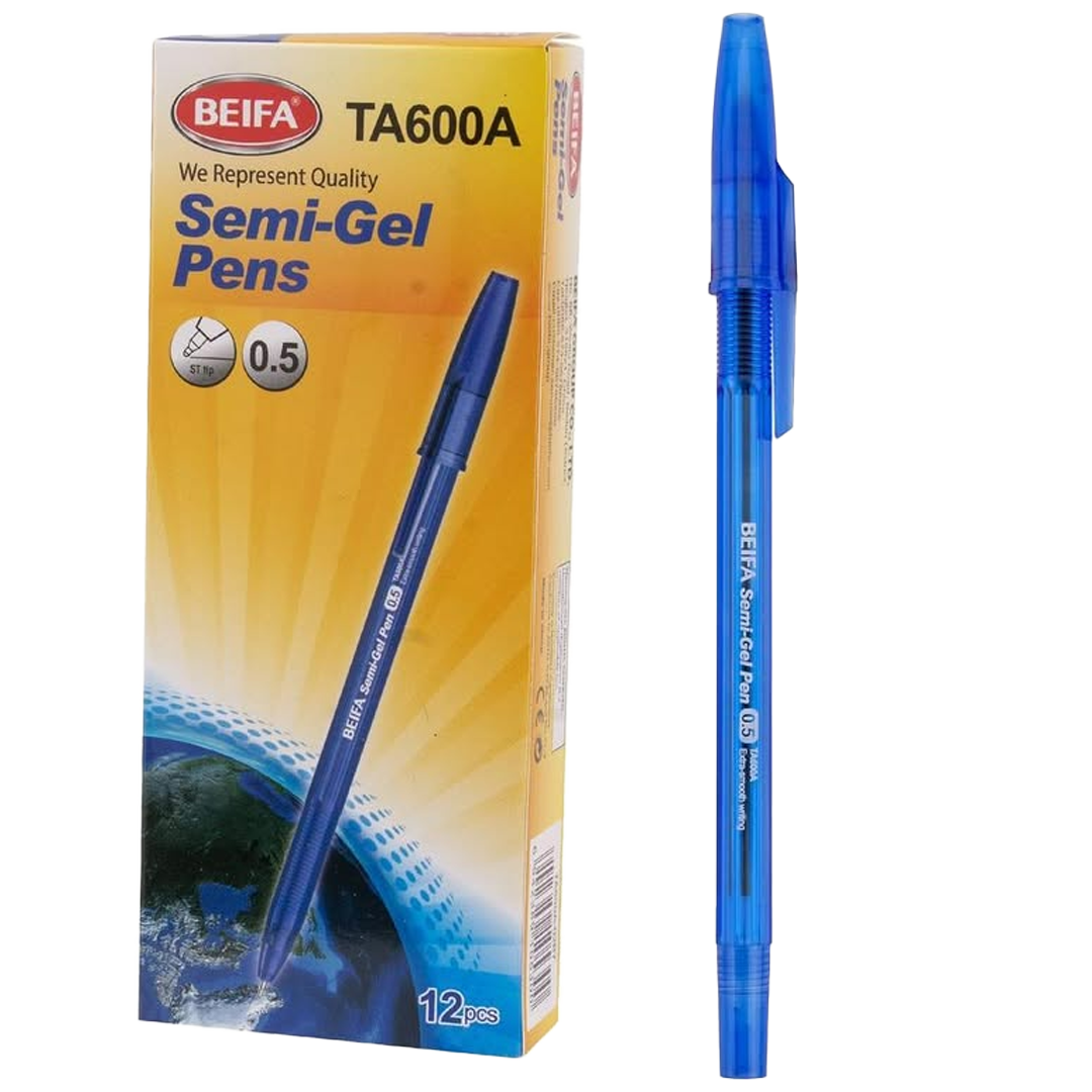 ဘီဖာ ဘောပင်ဗူး အပြာ ၀.၅ မီလီ | Beifa Box 0.5 mm BL