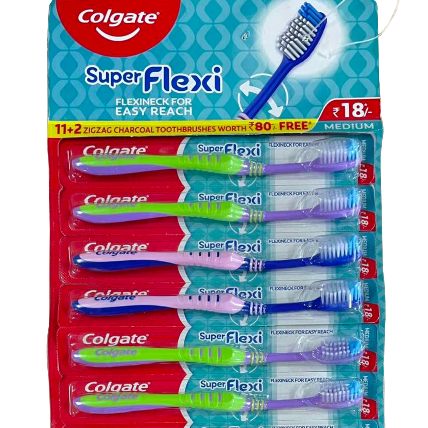 ကိုးလ်ဂိတ် သွားတိုက်တံ | Colgate Super Flexi