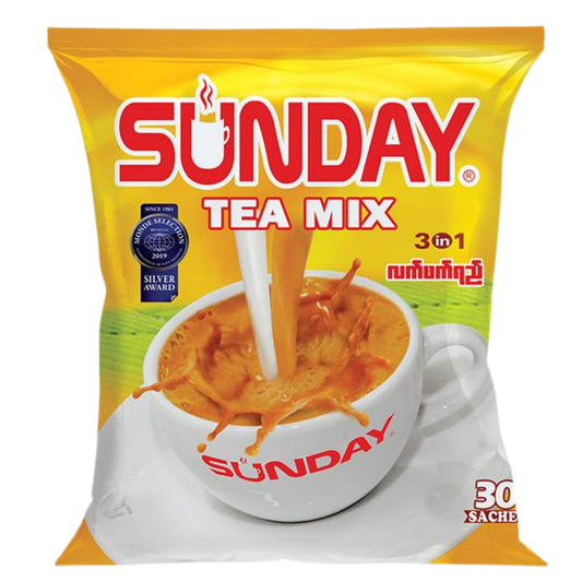 ဆန်းဒေး လက်ဖက်ရည် | Sunday 3in1 Tea Mix