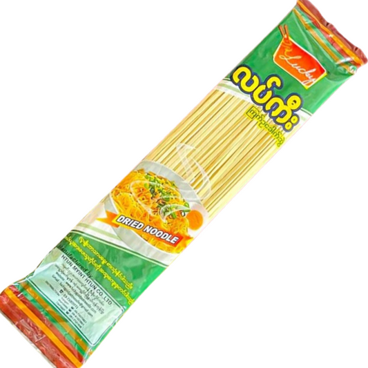 လပ်ကီး ကြက်ဥခေါက်ဆွဲ အသေး | Lucky Dried Egg Noodle 100g