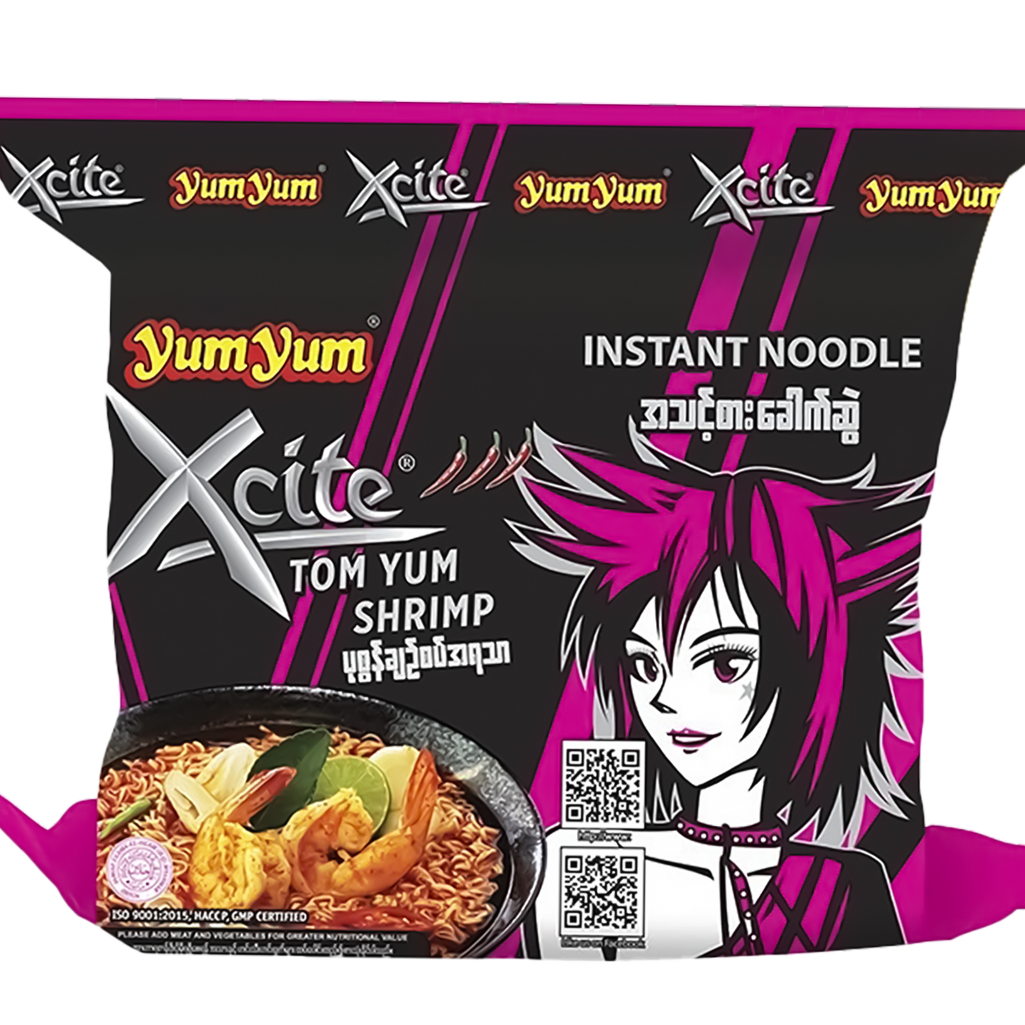 အိတ်ချ်ဇိုက် တုန်ယမ်း ပုစွန်ချဉ်စပ် | Xcite Tom Yum Shrimp PK