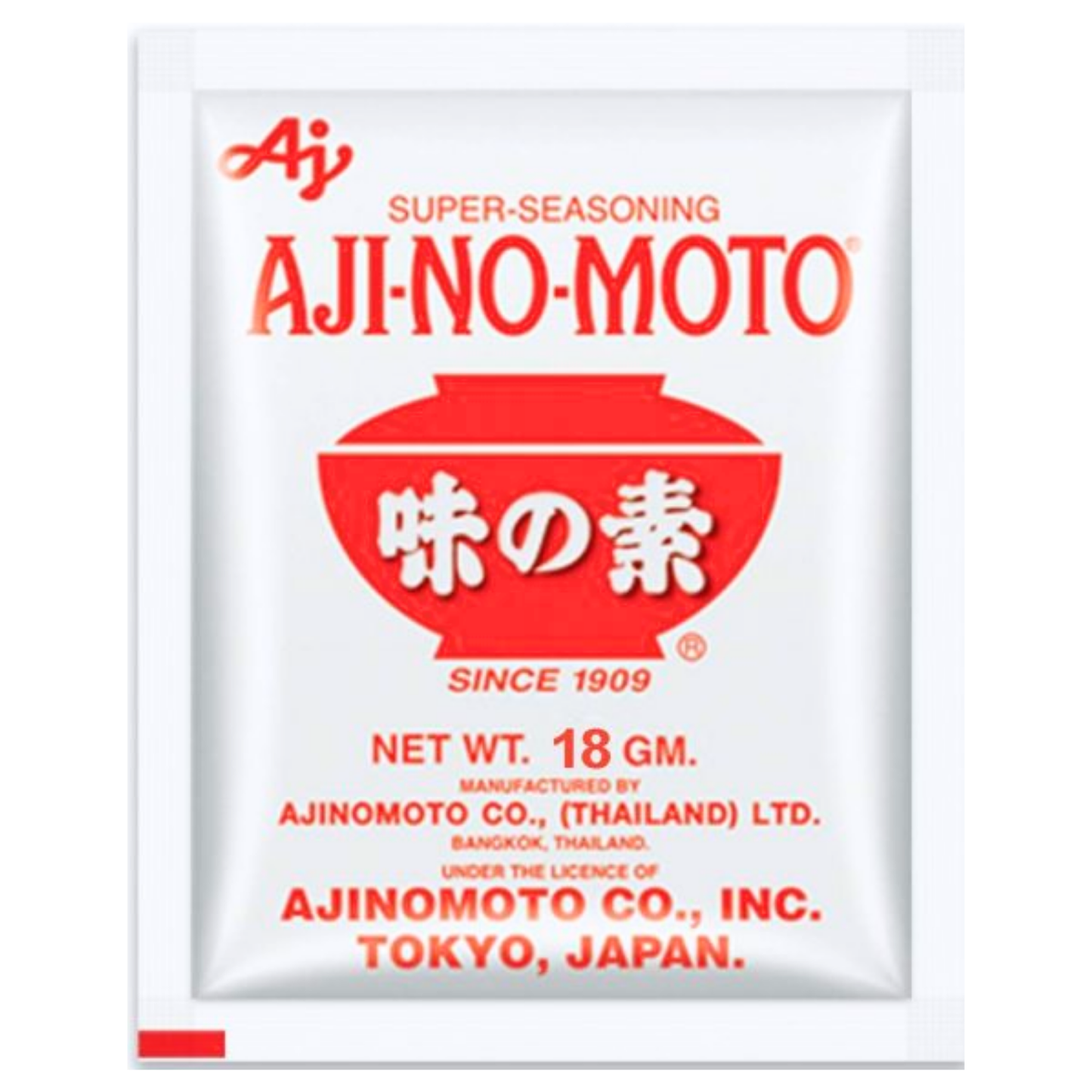အာဂျီ နိုမိုတို (၁၈ ဂရမ်) | Aji-no-moto (18g)