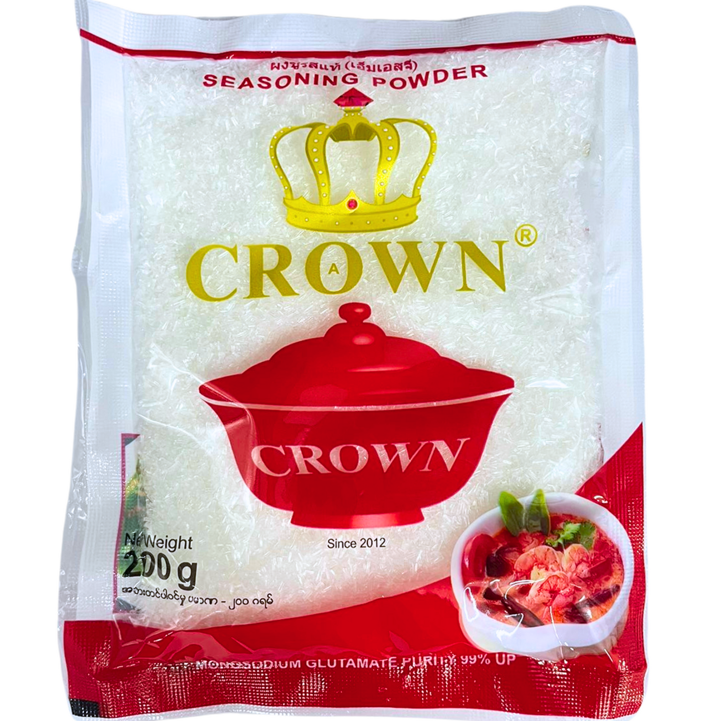 သရဖူ အချိုမှုန့် (၂၀၀ ဂရမ်) | Crown Seasoning 200g