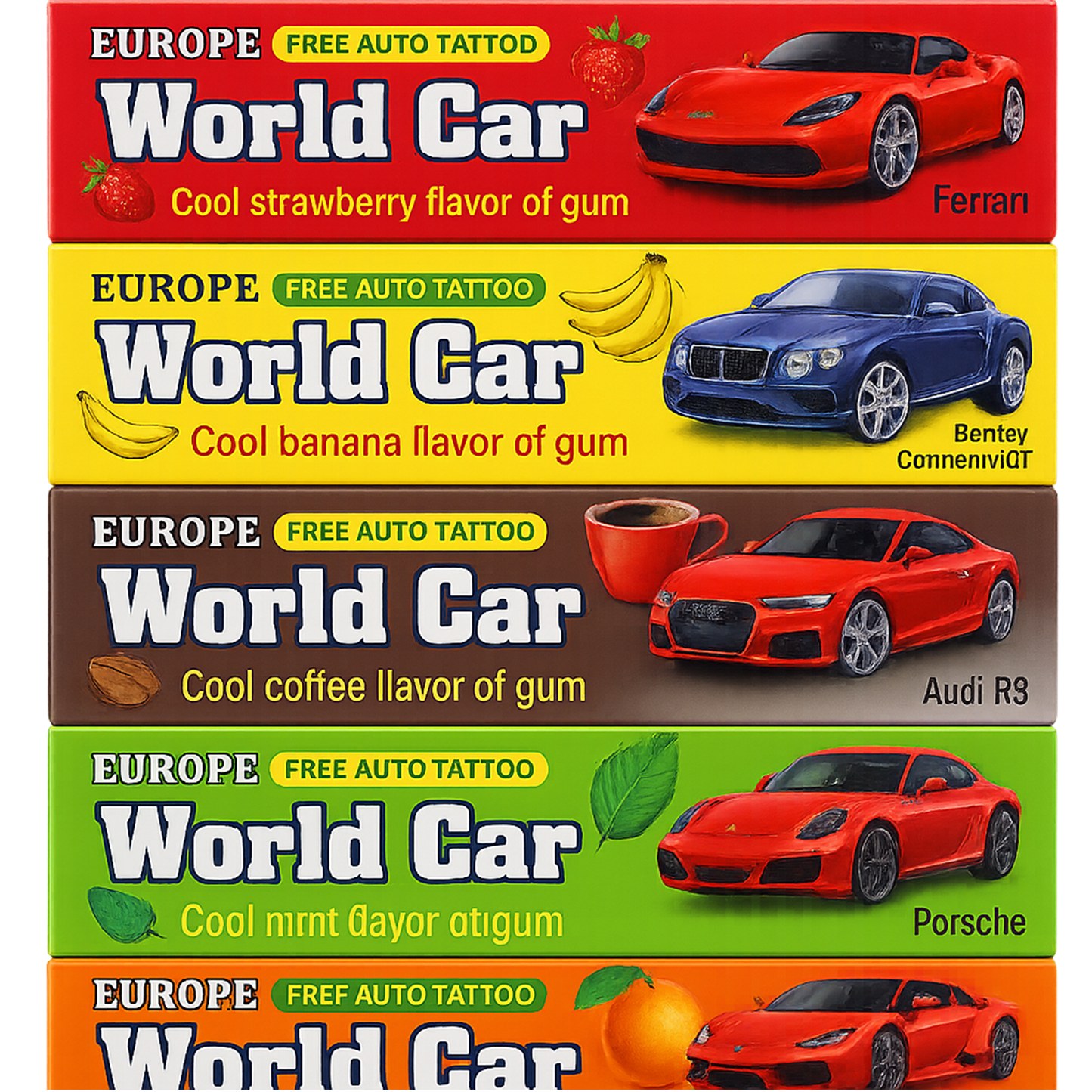 အရသာစုံ ကားပီကေ | World Car Gum