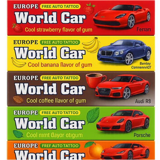 အရသာစုံ ကားပီကေ | World Car Gum