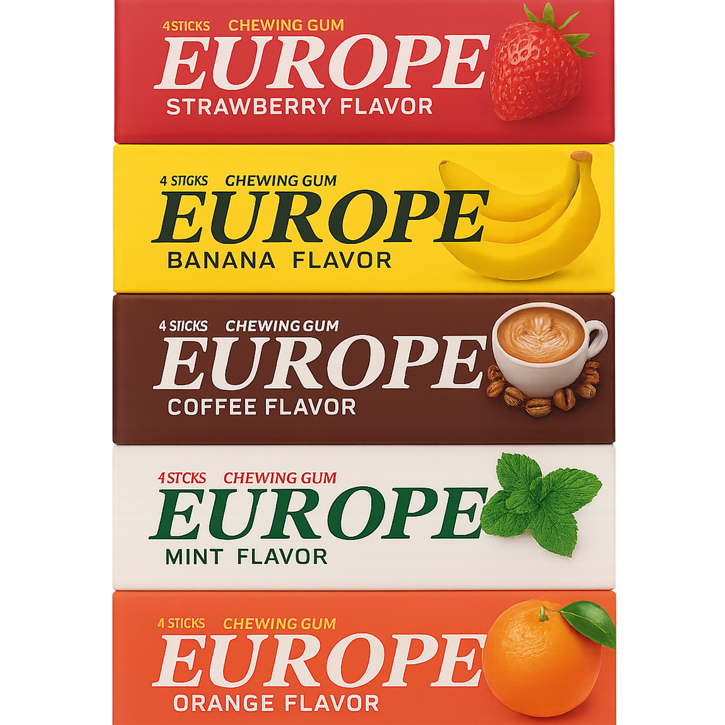 ယူရုပ်(ဒ်) ပီကေ | Europe Gum