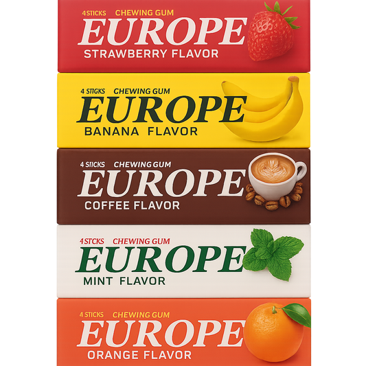 ယူရုပ်(ဒ်) ပီကေ | Europe Gum