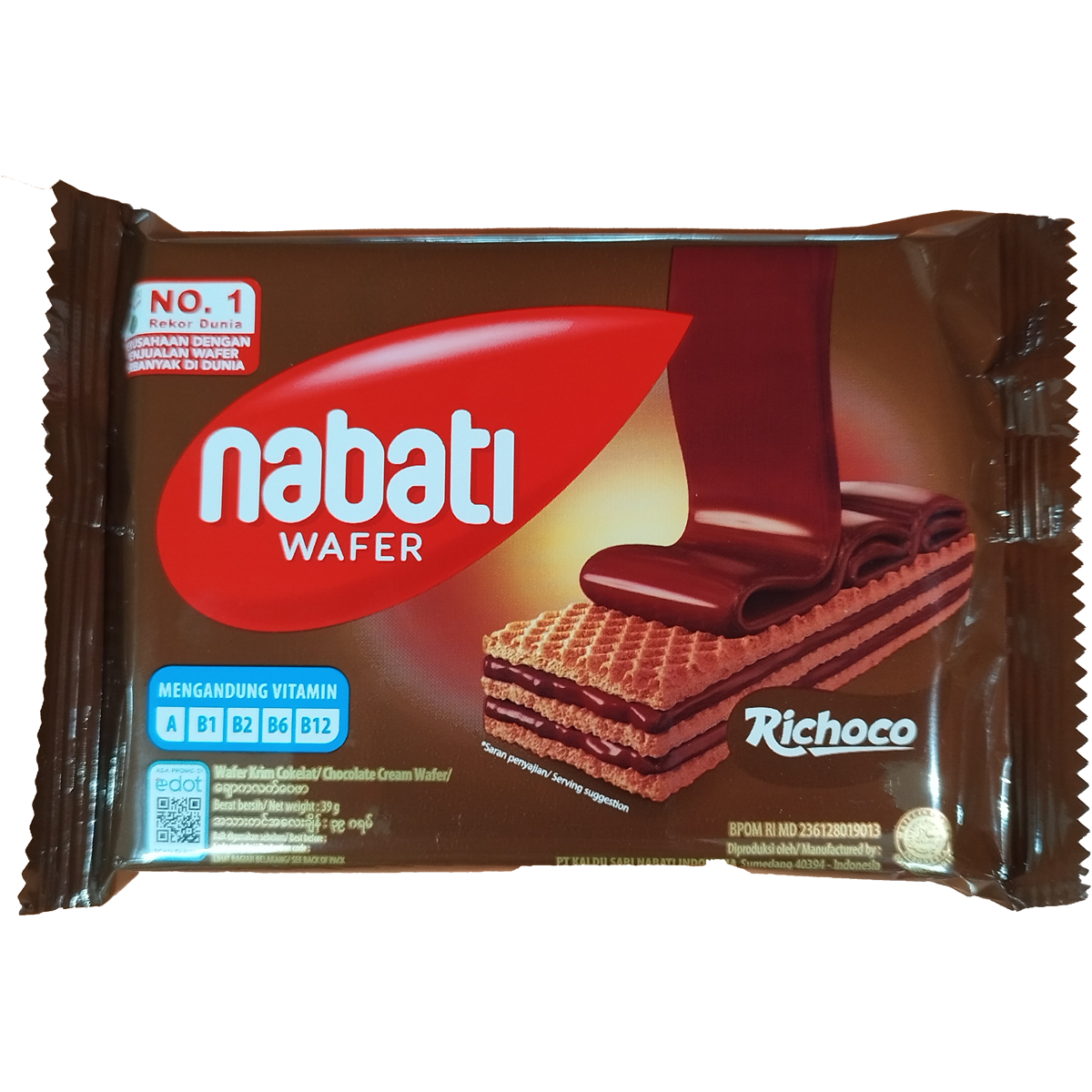 နာဘာတီ ချောကလက် | Nabati Choco Wafer