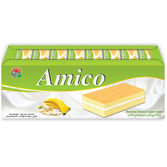 ‌အမီကိုကိတ် (ငှက်ပျော) | Amico Banana Layer Cake