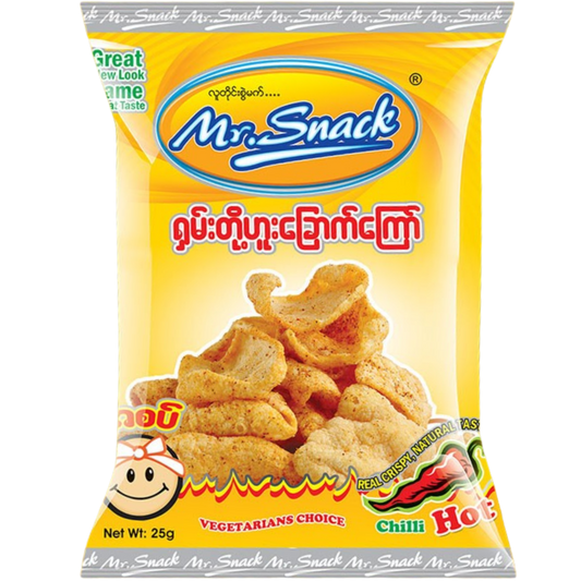 ရှမ်းတိုဖူးကြော် အစပ် (သေး) | Mr Snack Tofu Spicy (S)