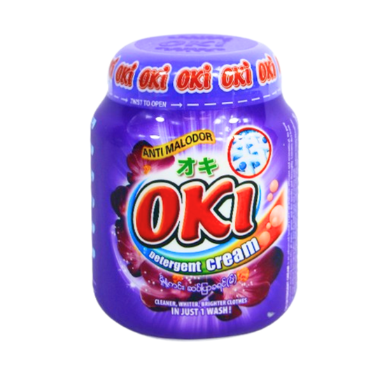 အိုကီ ဆပ်ပြာခရင် ခရမ်း (၃၆၀ ဂရမ်) | Oki Detergent PP 360g