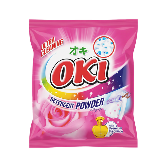 အိုခီ ဆပ်ပြာမှုန့် ပန်း (၆၀ ဂရမ်) | Oki Powder PK 60g