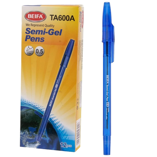 ဘီဖာ ဘောပင်ဗူး အပြာ ၀.၅ မီလီ | Beifa Box 0.5 mm BL