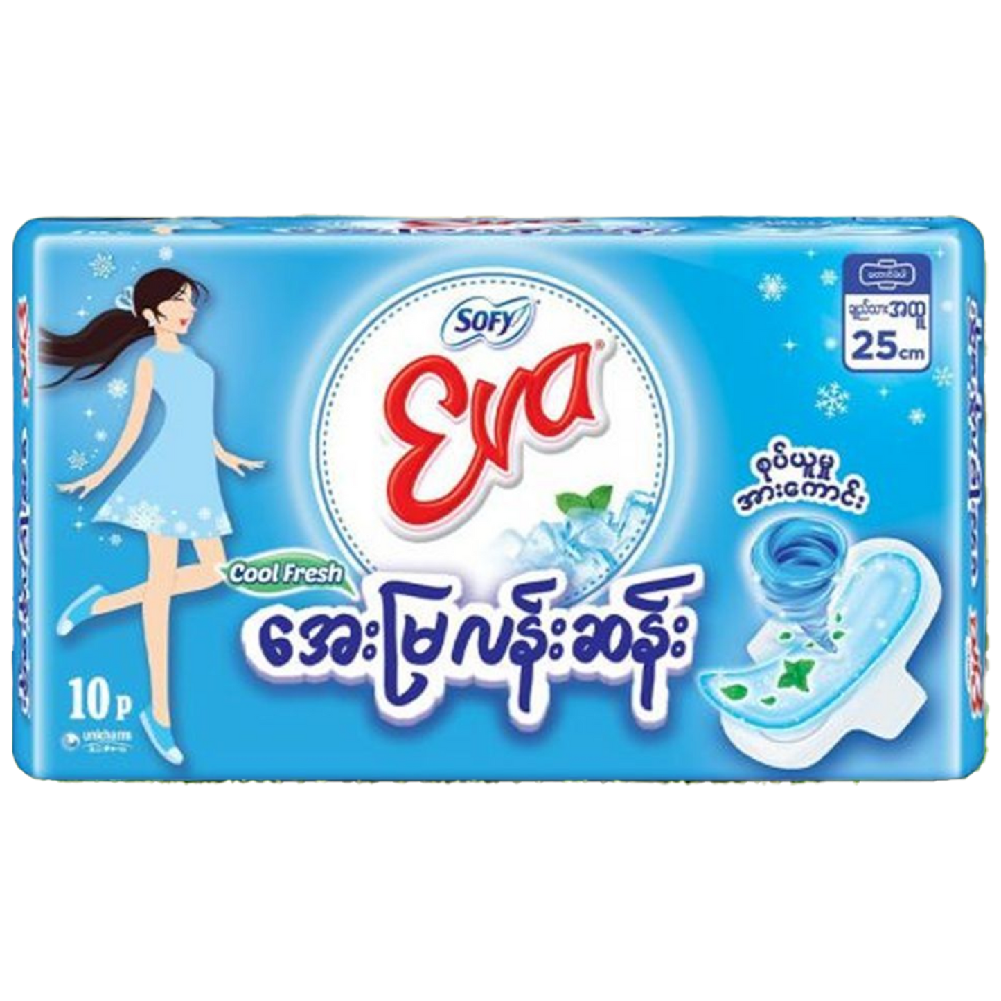 အီဗာ ပူရှိန်း (၂၅ စင်တီမီတာ) | Eva Cool Fresh 25 cm